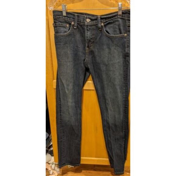 Levi's  511 Slim Fit Jeans Men's‎ 31x32 Blue Mid Rise - Picture 1 of 5
